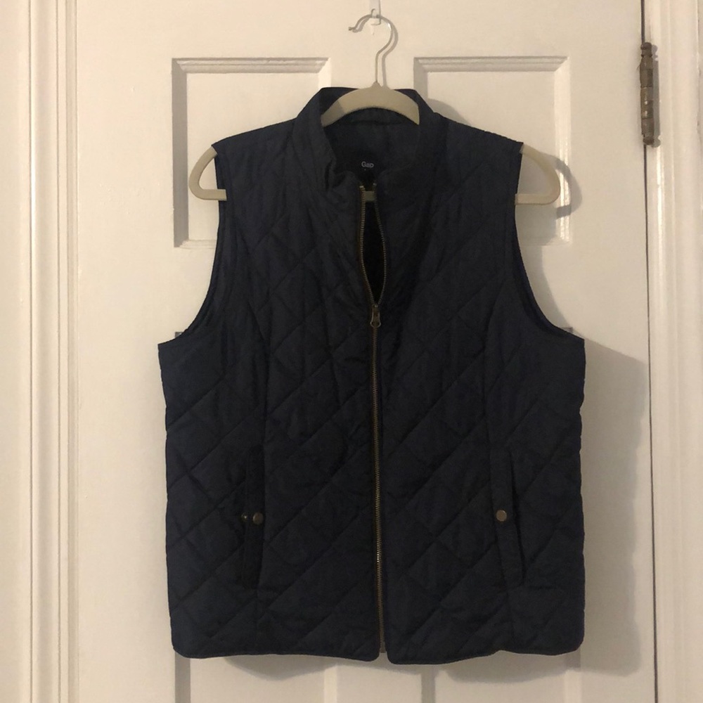 Navy Blue Gap Vest